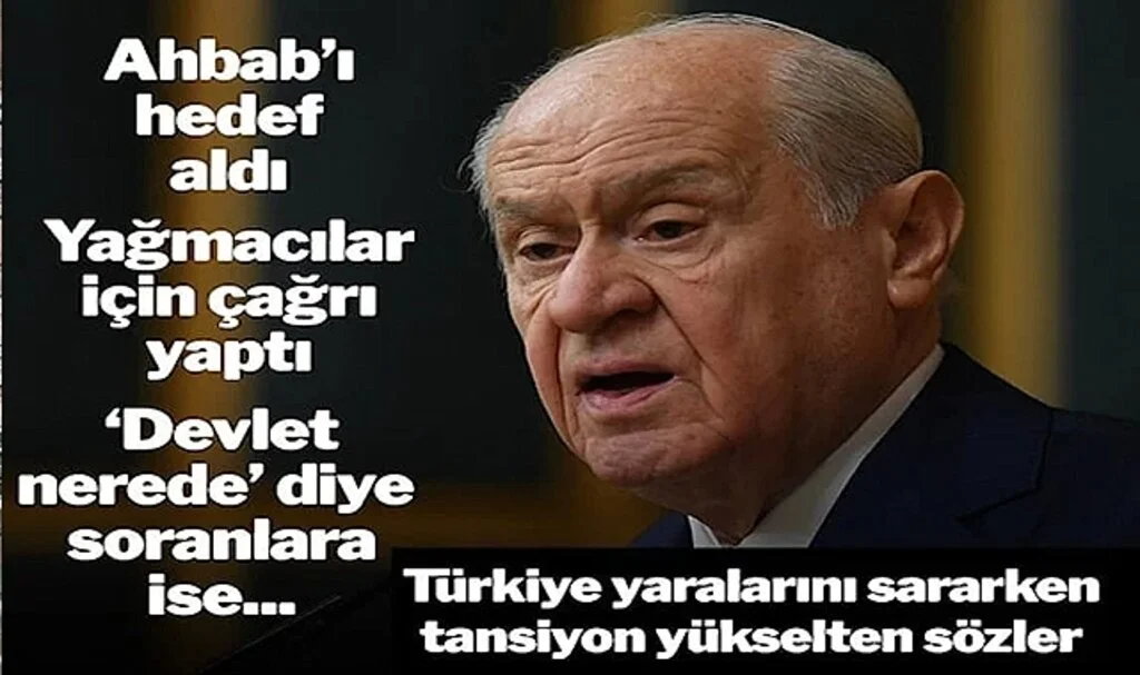 Bahçeli, Ahbap ve BabalaTV’yi Hedef Aldı