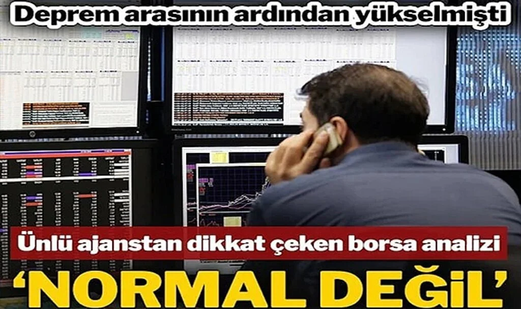 Bloomberg’den Dikkat Çeken Borsa İstanbul Analizi: Normalden Uzaklaşıyor