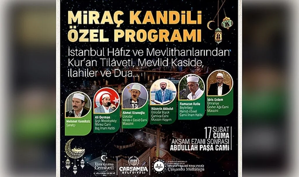 Çarşamba'da Dua Gecesi 