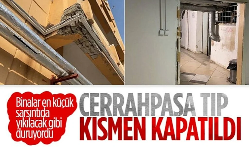 Cerrahpaşa Tıp Fakültesi kısmen kapandı