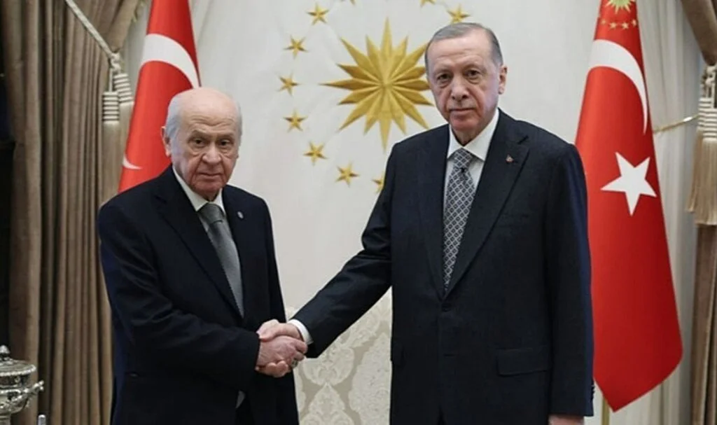 Cumhurbaşkanı Erdoğan, Bahçeli ile Görüştü 