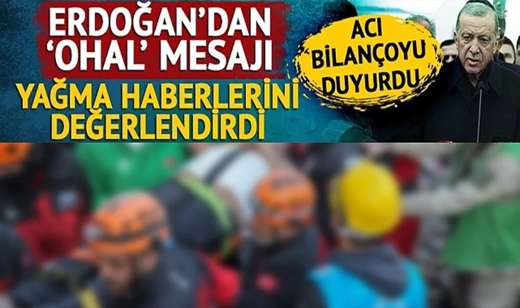 Cumhurbaşkanı Erdoğan'dan Açıklamalar
