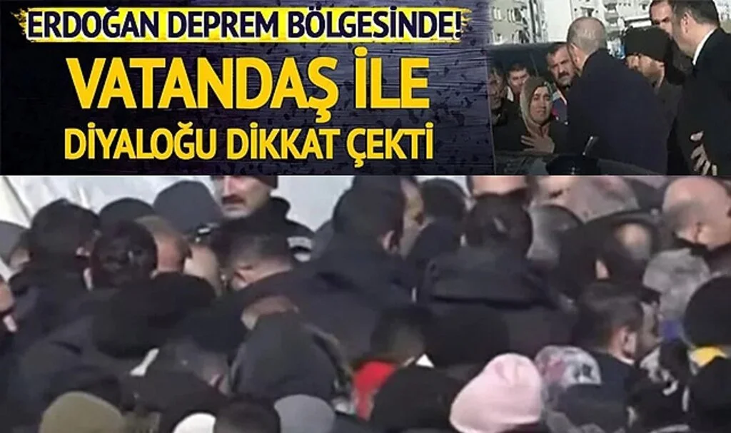 Cumhurbaşkanı Erdoğan deprem bölgesinde: Ölü sayısının 8 bin 574'e çıktığını duyurdu, ailelere 10 bin TL'lik yardım ve toplu konut mesajı! Erdoğan ile vatandaşın dikkat çeken diyaloğu