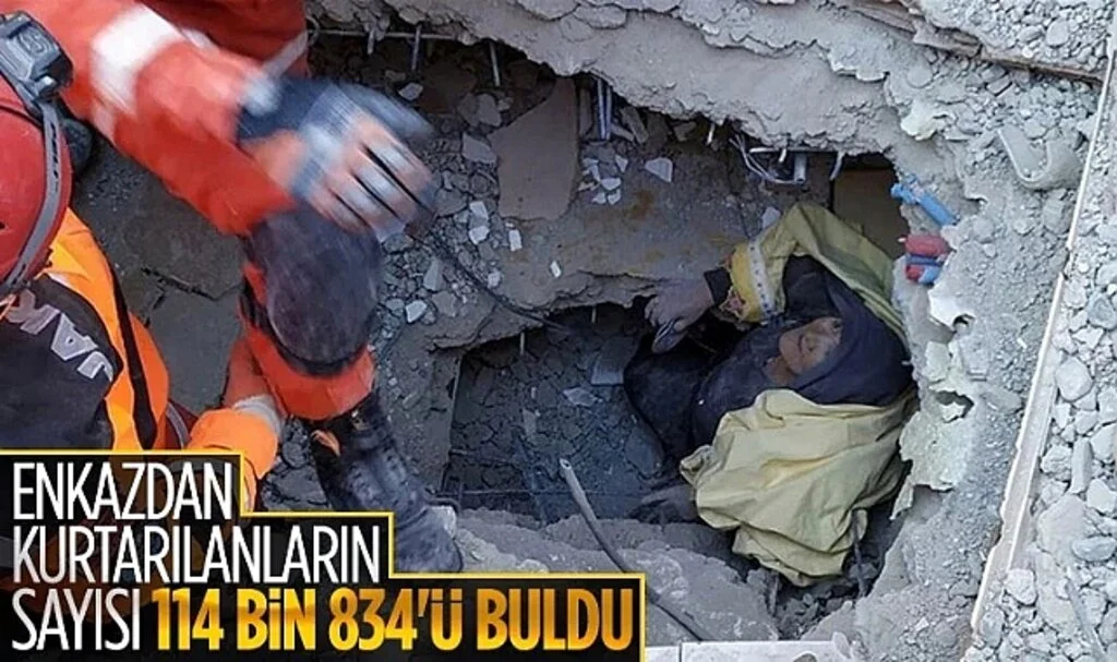 Cumhurbaşkanı Erdoğan: Enkaz Altından 114 Bin 834 Vatandaşımız Kurtarıldı