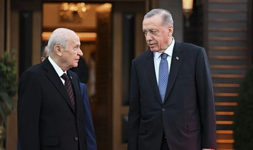 Cumhurbaşkanı Erdoğan ile MHP Lideri Bahçeli Görüşüyor