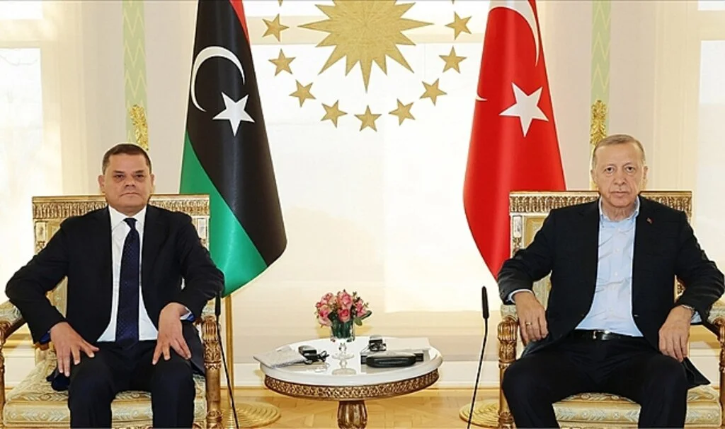 Cumhurbaşkanı Erdoğan, Libya Başbakanı Dibeybe'yi Kabul Etti