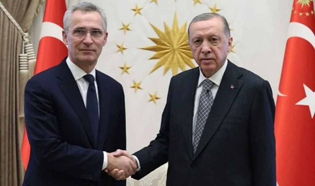 Cumhurbaşkanı Erdoğan, NATO Genel Sekreteri Stoltenberg ile Görüştü