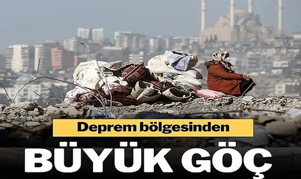 Deprem Bölgesinden Büyük Göç