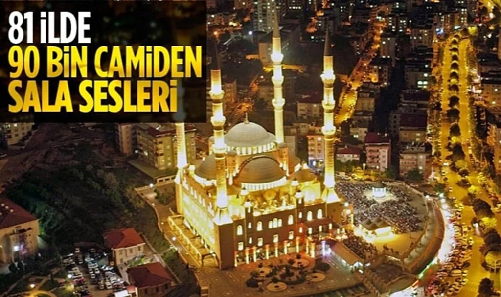 Depremde Vefat Edenler İçin Sela Okundu