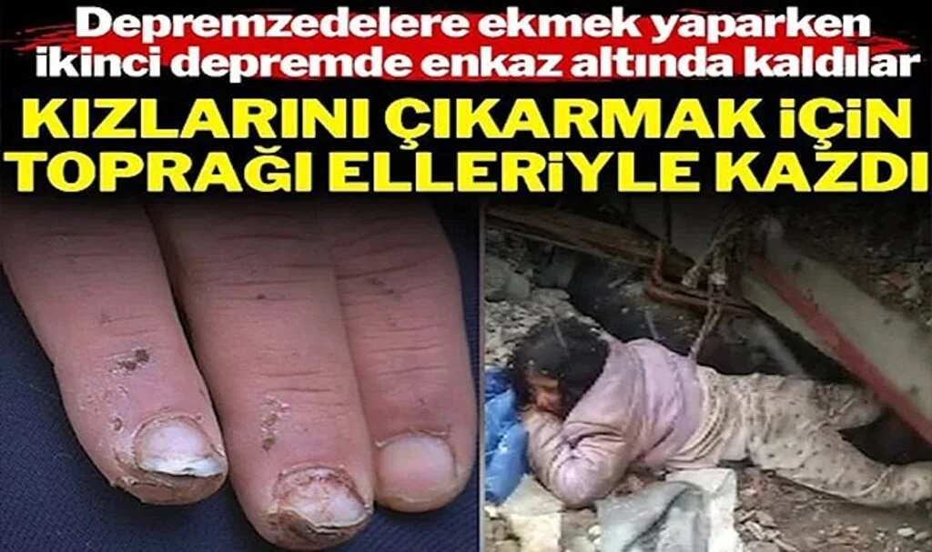 Depremzedeler İçin Ekmek Yaparken Enkaz Altında Kaldılar