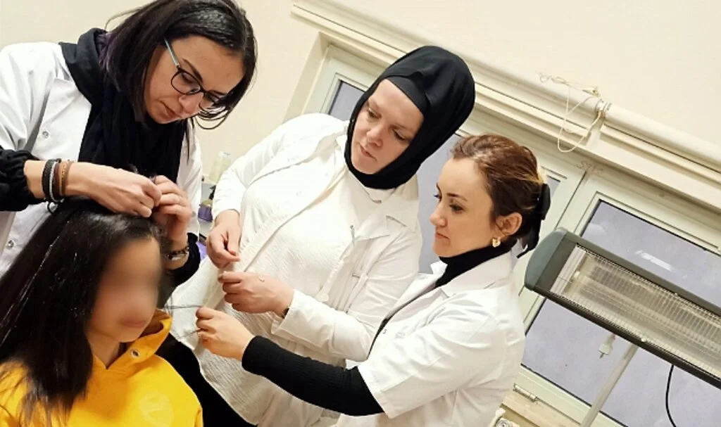 Samsun'da Depremzedelere  Kişisel Bakım Hizmeti    