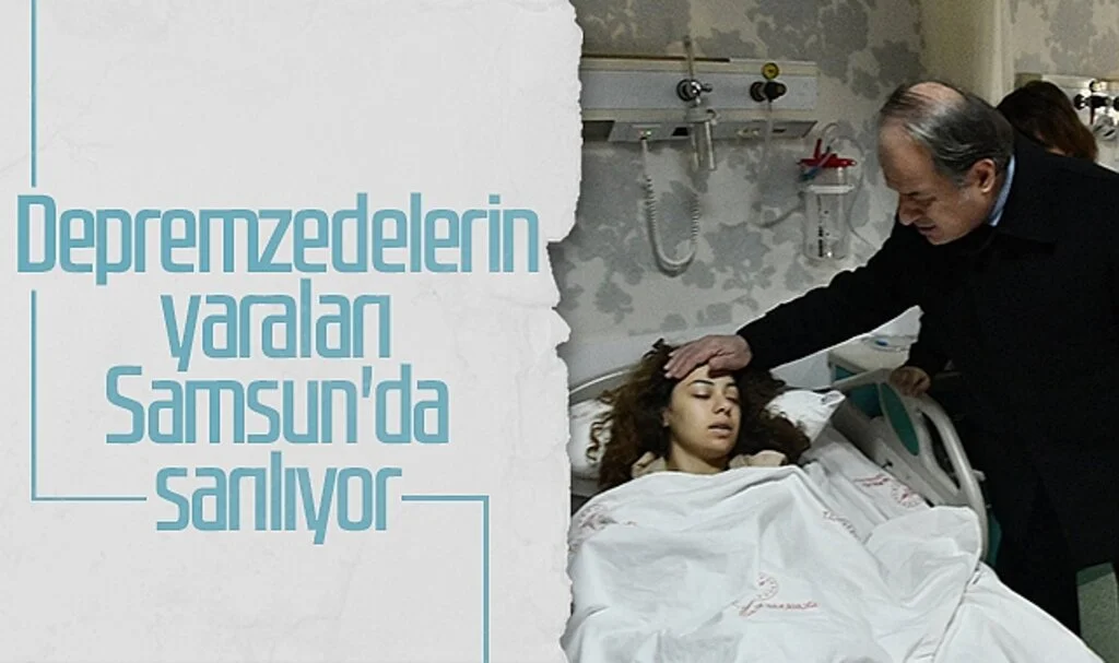 Depremzedelerin yaraları Samsun'da sarılıyor