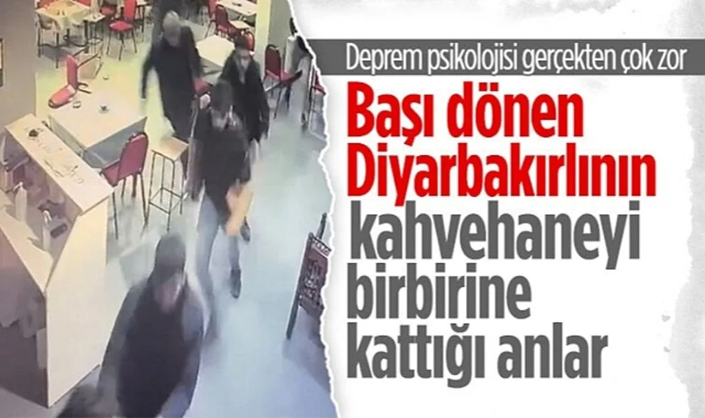 Diyarbakır'da Kahvehanede Başı Dönen Kişi Deprem Paniği Yaşattı