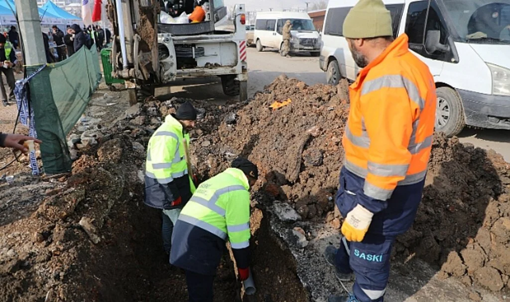 Elbistan'a İçme Suyu Verilmeye Başlandı