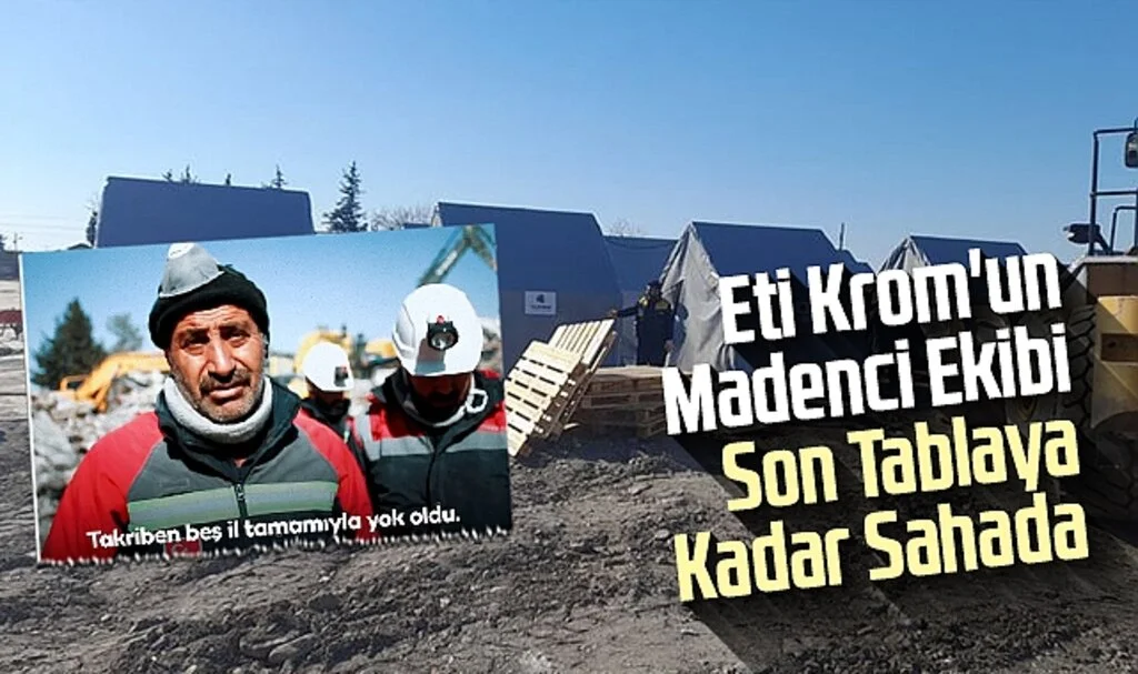 Eti Krom'un Madenci Ekibi Son Tablaya Kadar Sahada