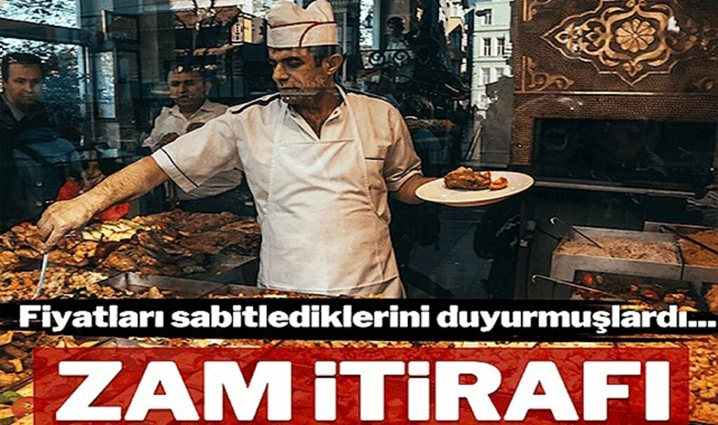 Fiyat Sabitleme Çağrısının Ardından Lokantalarda Rekor Enflasyon