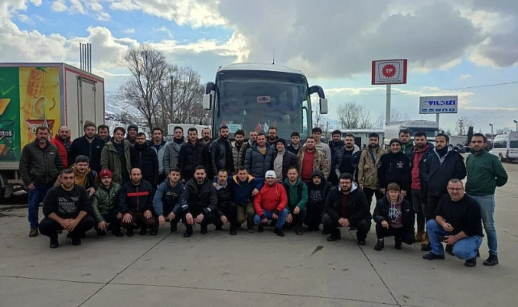 Gönüllü Personel Elbistan'a Gitti