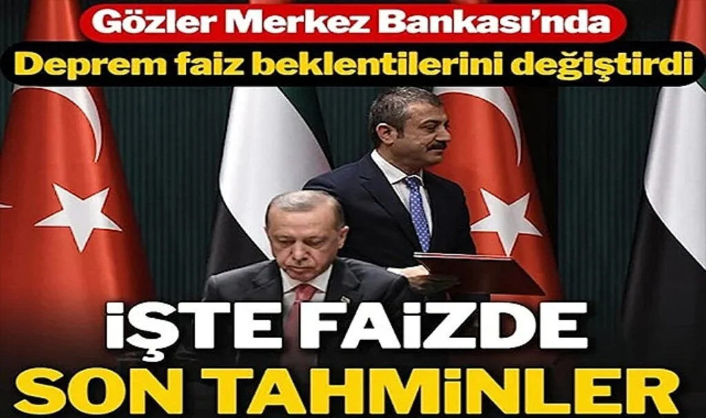 Gözler Merkez Bankası’nın Faiz Kararında: İşte son tahminler…