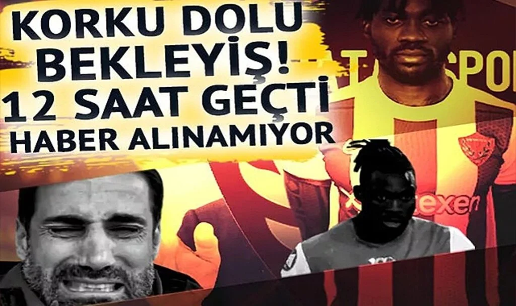 Hatay'da Christian Atsu için korku dolu bekleyiş, 12 saati geçti! Haber alınamıyor..