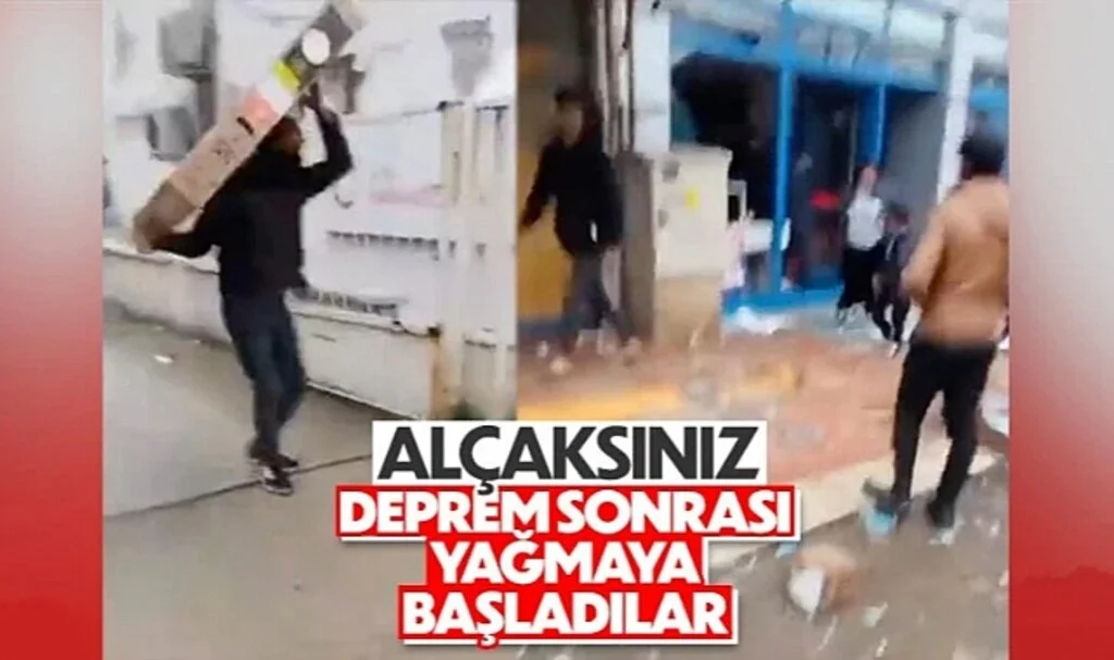 Hatay'da Yağmacılar Ortaya Çıktı