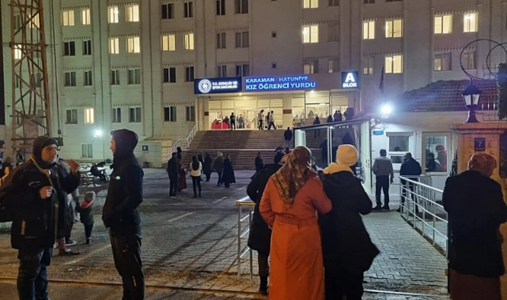 Hatay’da yaşanan deprem Karaman’da da hissedildi