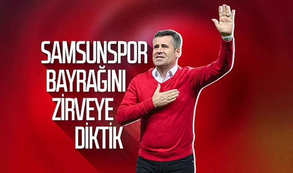 Hüseyin Eroğlu: Samsunspor bayrağını zirveye diktik