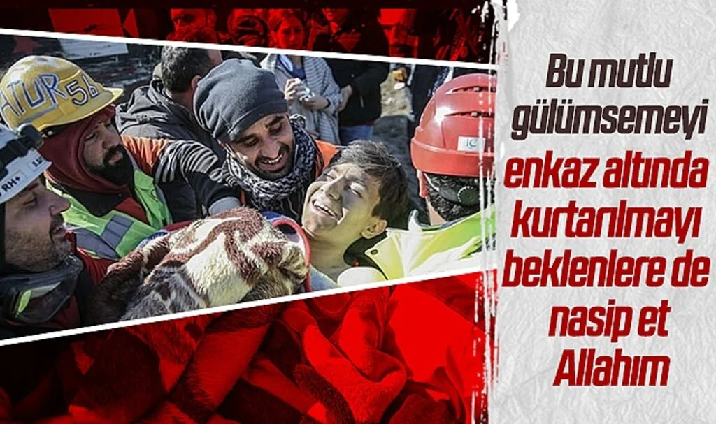 İskenderun'da enkaz altında kalan 16 yaşındaki çocuk 56 saat sonra kurtarıldı