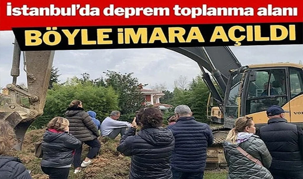 İstanbul’da 300 Dönümlük Deprem Toplanma Alanı Böyle İmara Açıldı