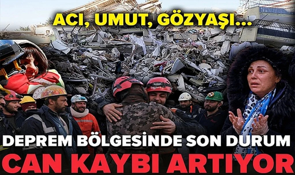 Kahramanmaraş Depreminde 6. Gün!