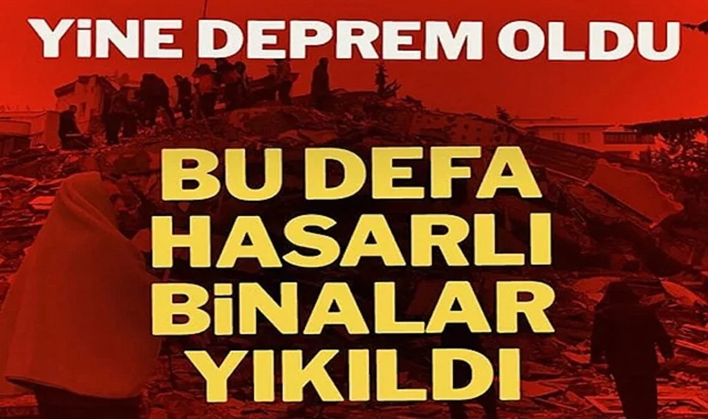 Kahramanmaraş Merkezli İkinci Deprem: Büyüklüğü 7.5!