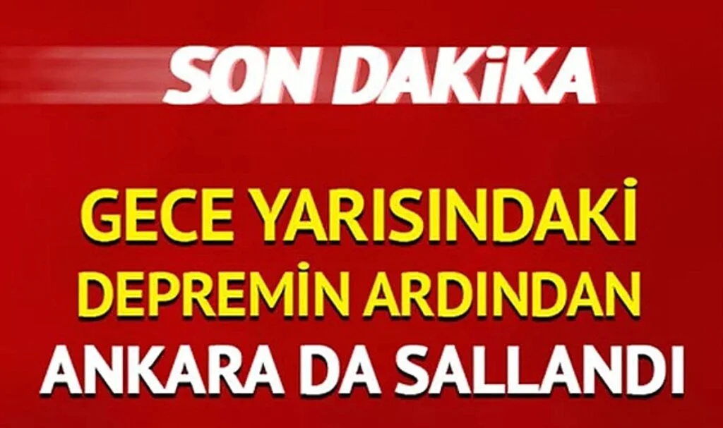 Kahramanmaraş 'ta bir deprem daha! 7.5'lik ikinci deprem Ankara, Samsun, Çorum ve Adana gibi illerde de hissedildi