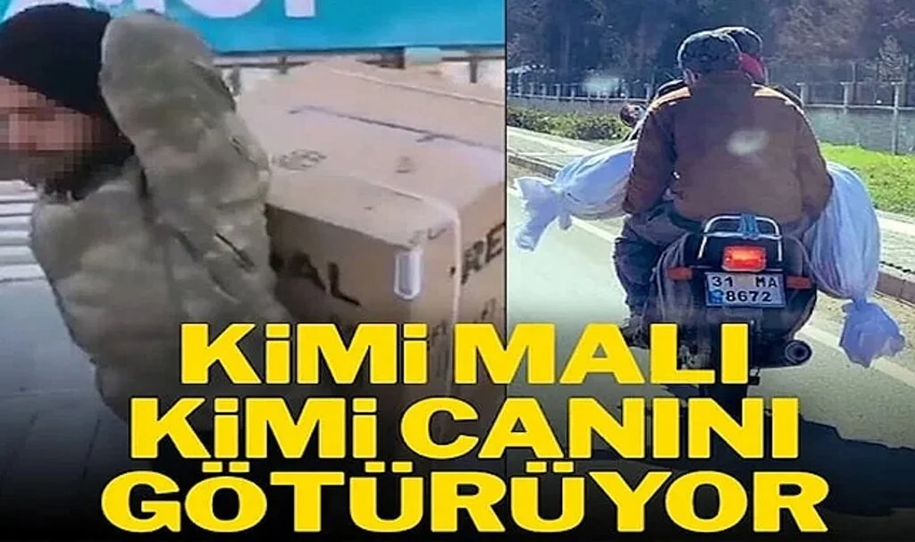 Kimi Malı, Kimi Canını Götürdü! Deprem Bölgesinden İsyan Ettiren Görüntü