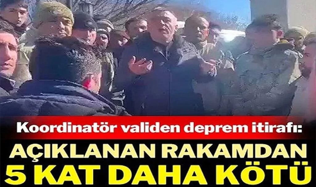 Koordinatör Validen Deprem İtirafı: Açıklanan Rakamlardan 5 Kat Daha Kötü