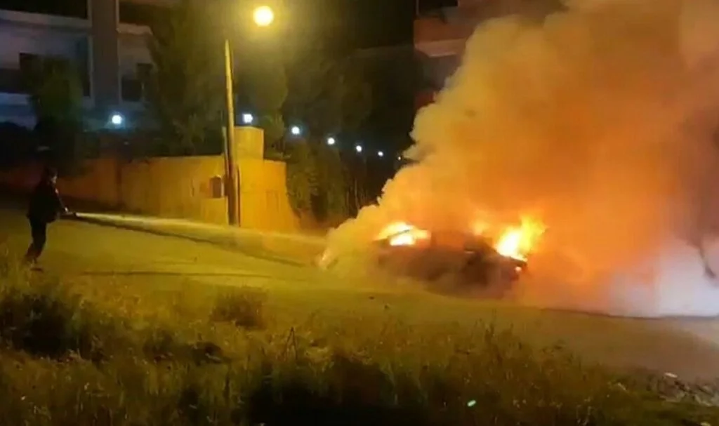 Lüks Otomobili Filmleri Aratmayacak Senaryo İle Yakan Şahıs Yakalandı