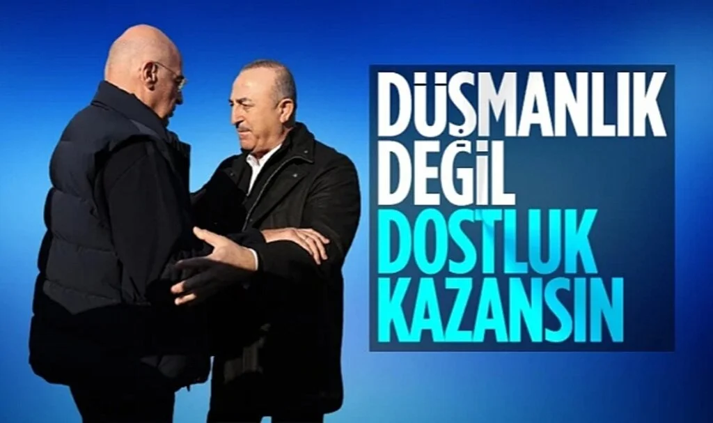 Mevlüt Çavuşoğlu, Adana'ya Gelen Nikos Dendias'la Görüştü