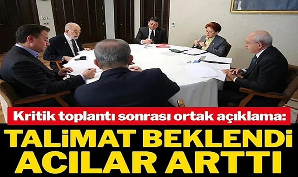 Millet İttifakı’ndan Kritik Toplantı Sonrası Ortak Açıklama