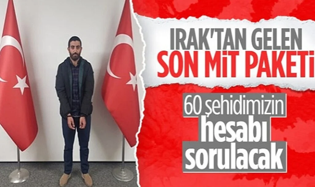 MİT'ten nokta operasyon! PKK/KCK'lı Ramazan Güneş Irak'ta yakalandı