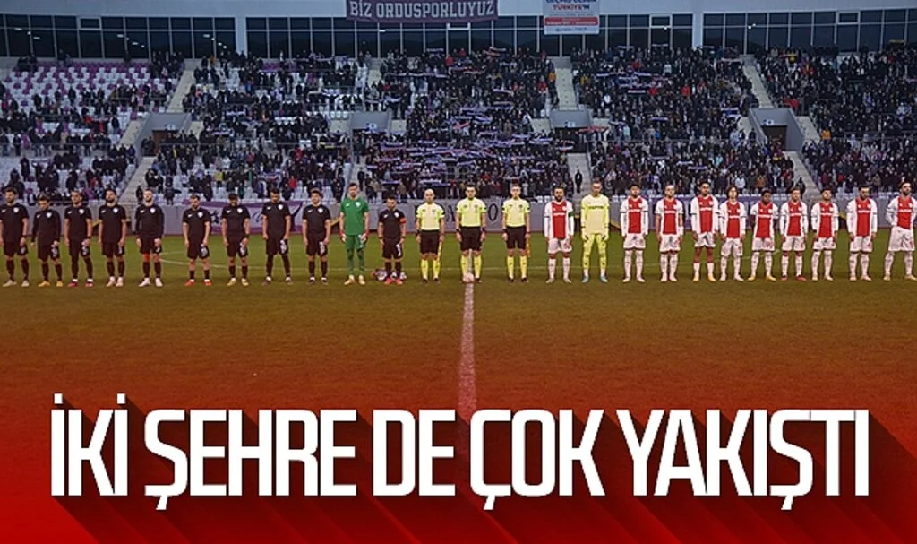 Orduspor 1967 ile Samsunspor, depremzedeler için karşılaştı
