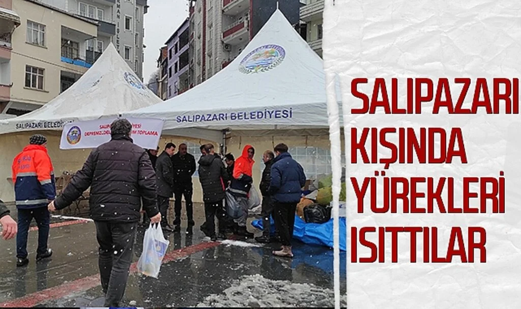 Salıpazarı Kışında Yürekleri Isıttılar