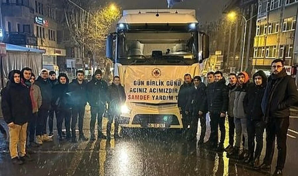 SAMDEF'in Yardım TIR'ı Yola Çıktı 