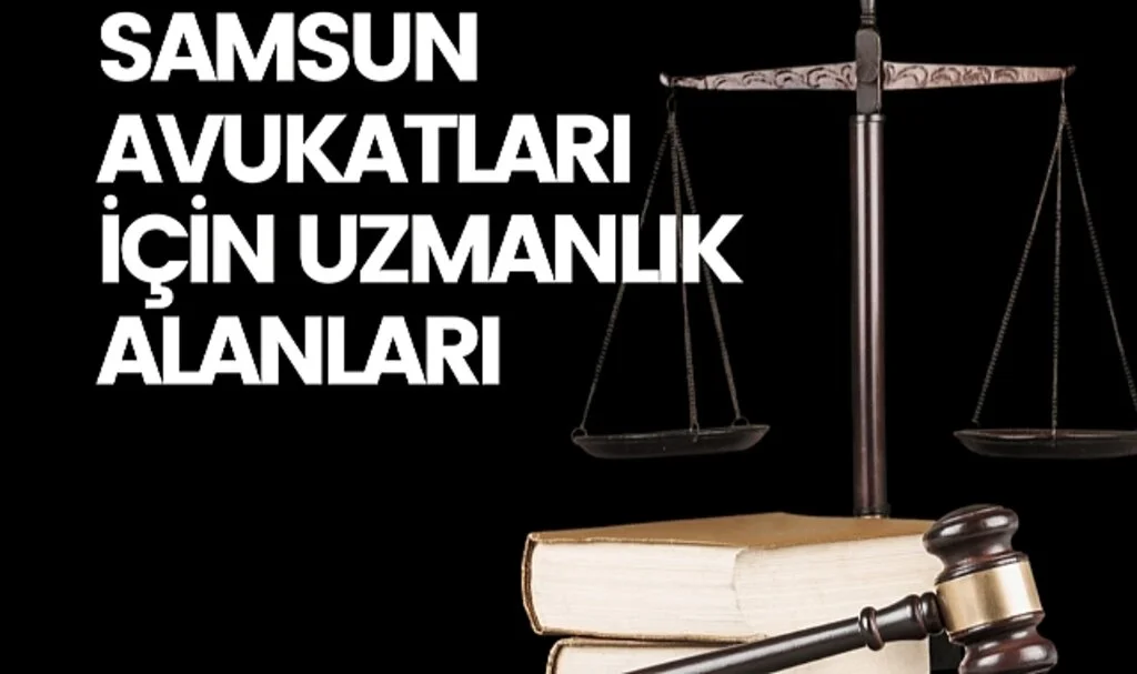 Samsun Avukatları İçin Güncel Çalışma Alanları
