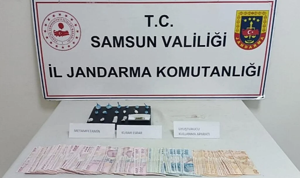 Samsun'da 17 Paket Uyuşturucuyla Yakalanan Şahsa Adli Kontrol
