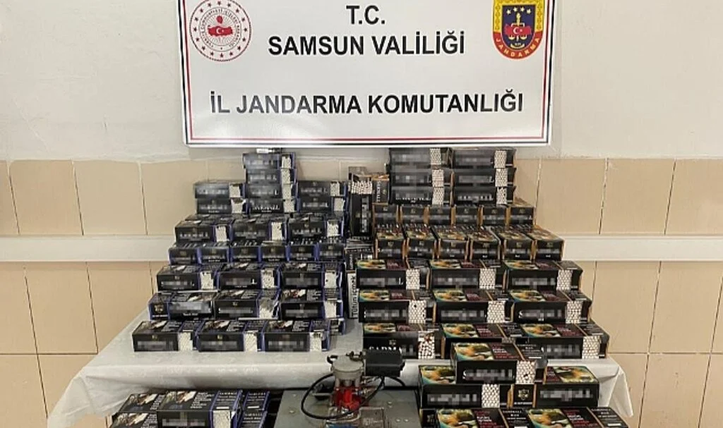 Samsun'da 39 Bin 400 Adet Makaron Ele Geçirildi
