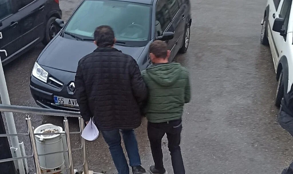 Samsun'da 8 Yıl 6 Ay Hapis Cezası Bulunan Şahıs Yakalandı