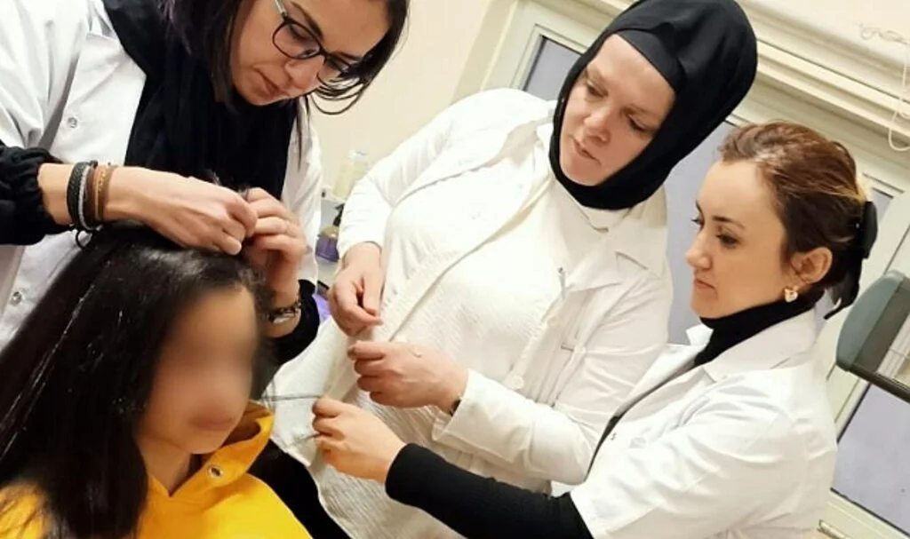 Samsun'da Depremzedelere Kişisel Bakım Hizmeti