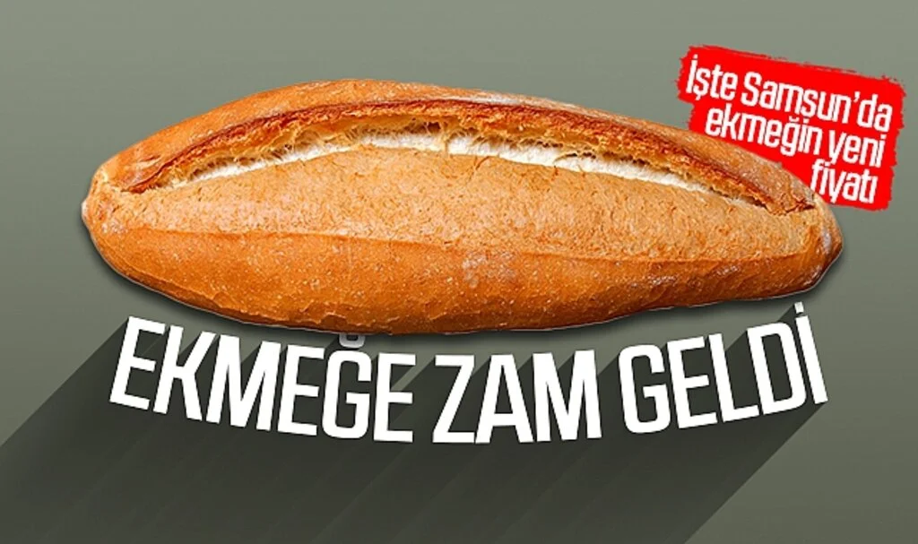 Samsun'da Ekmeğe Zam Geldi