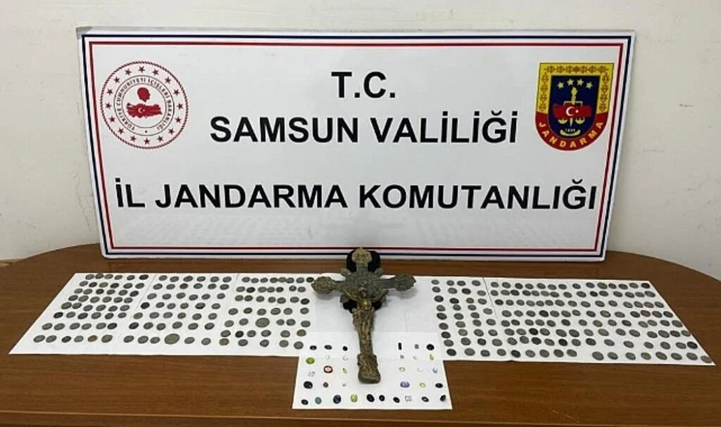Samsun'da Tarihi Eser Operasyonu: 2 Gözaltı