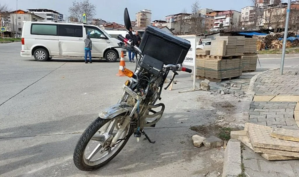 Samsun'da Trafik Kazası: 1 Yaralı