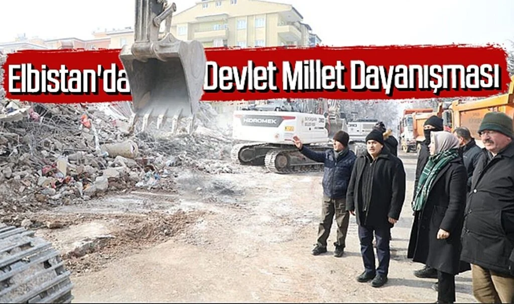 Samsun'dan Elbistan'da Devlet Millet Dayanışması