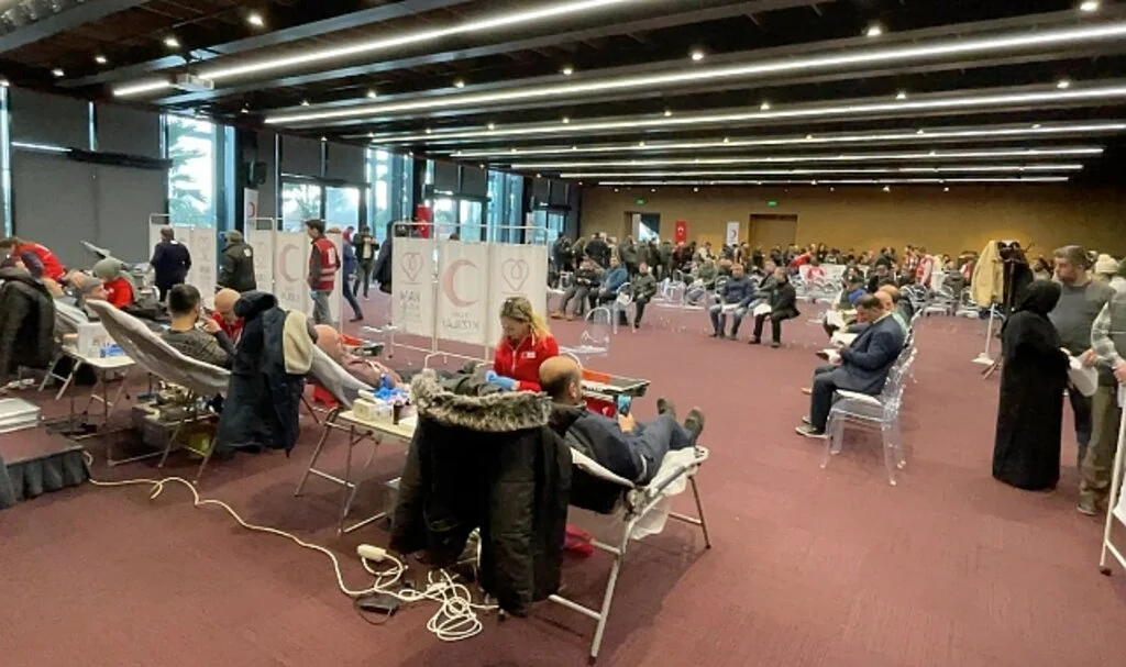 Samsun Kan Vermeye Koştu 